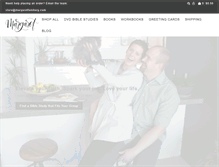 Tablet Screenshot of margaretfeinbergstore.com